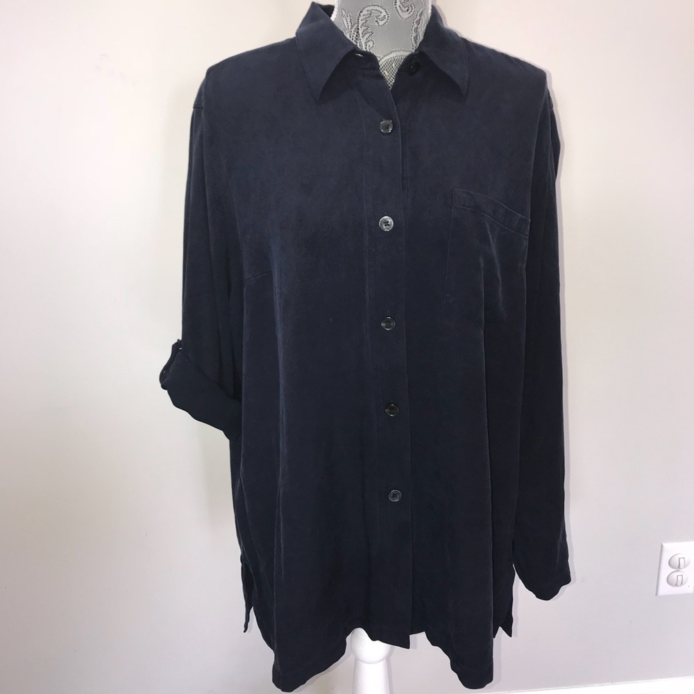 Lauren Ralph Lauren Dark Blue Shirt